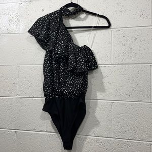 [Libian] Women’s One-shoulder Bodysuit